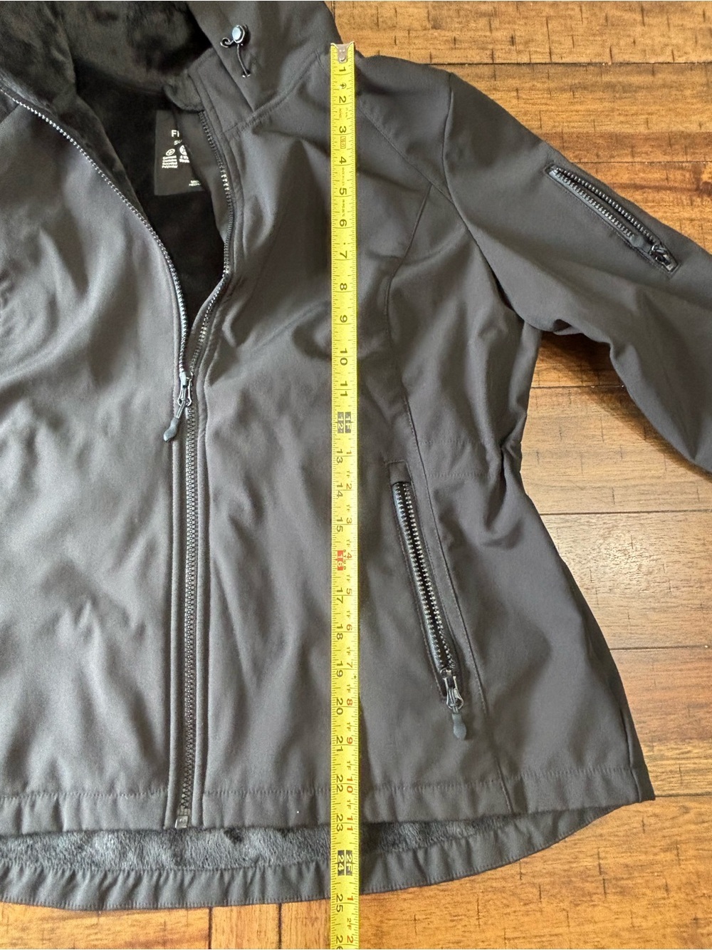 Free Country women’s black Hooded Performance Softshell Jacket - Picture 3 of 8